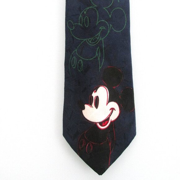 Mickey Mouse,Disney Men's Silk Tie - Picture 2 of 5